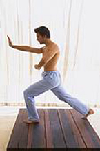 Martial art man